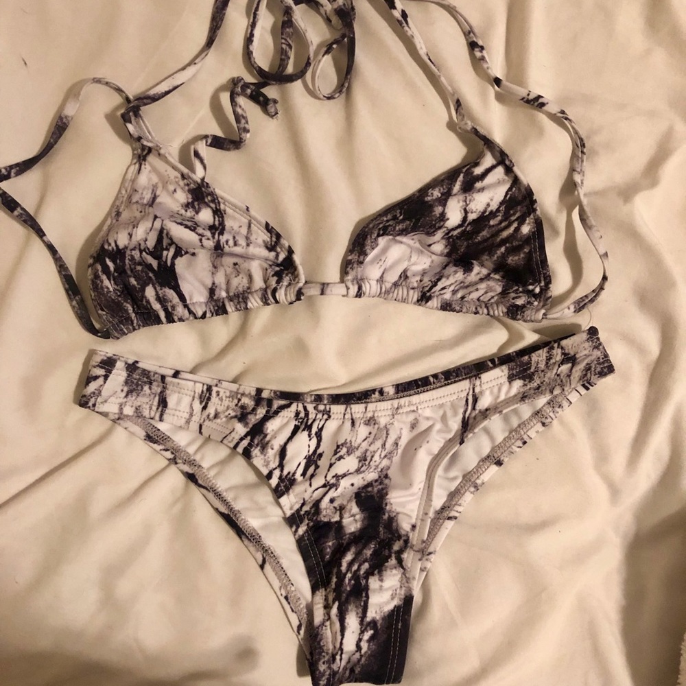 Brand New Fashionova Marble Bikini